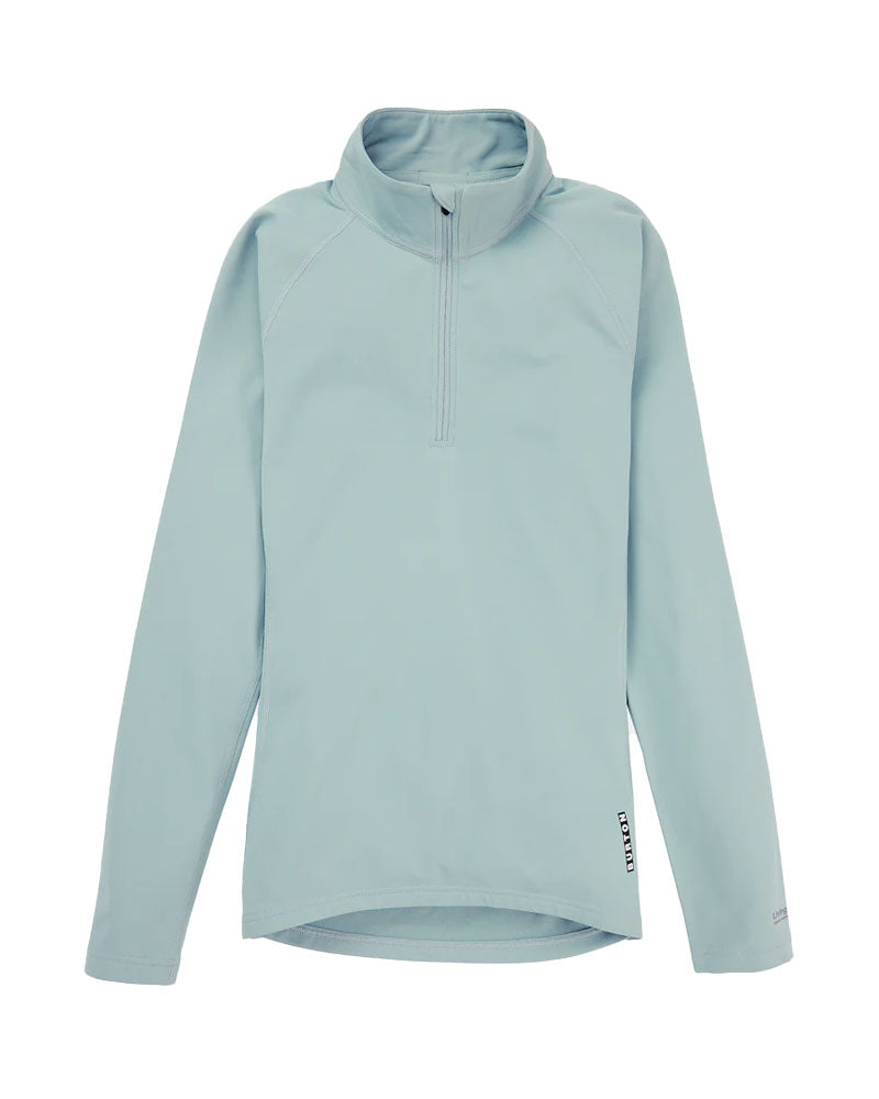 Burton Women's Heavyweight X Quater Zip Petrol Green 2025