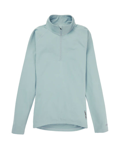 Burton Women's Heavyweight X Quater Zip Petrol Green 2025