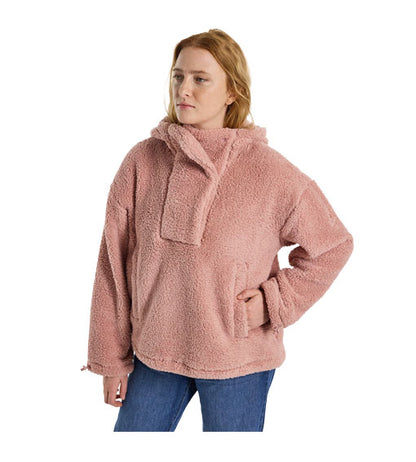 Burton Women's Lemma Fleece Pullover Powder Blush 2024
