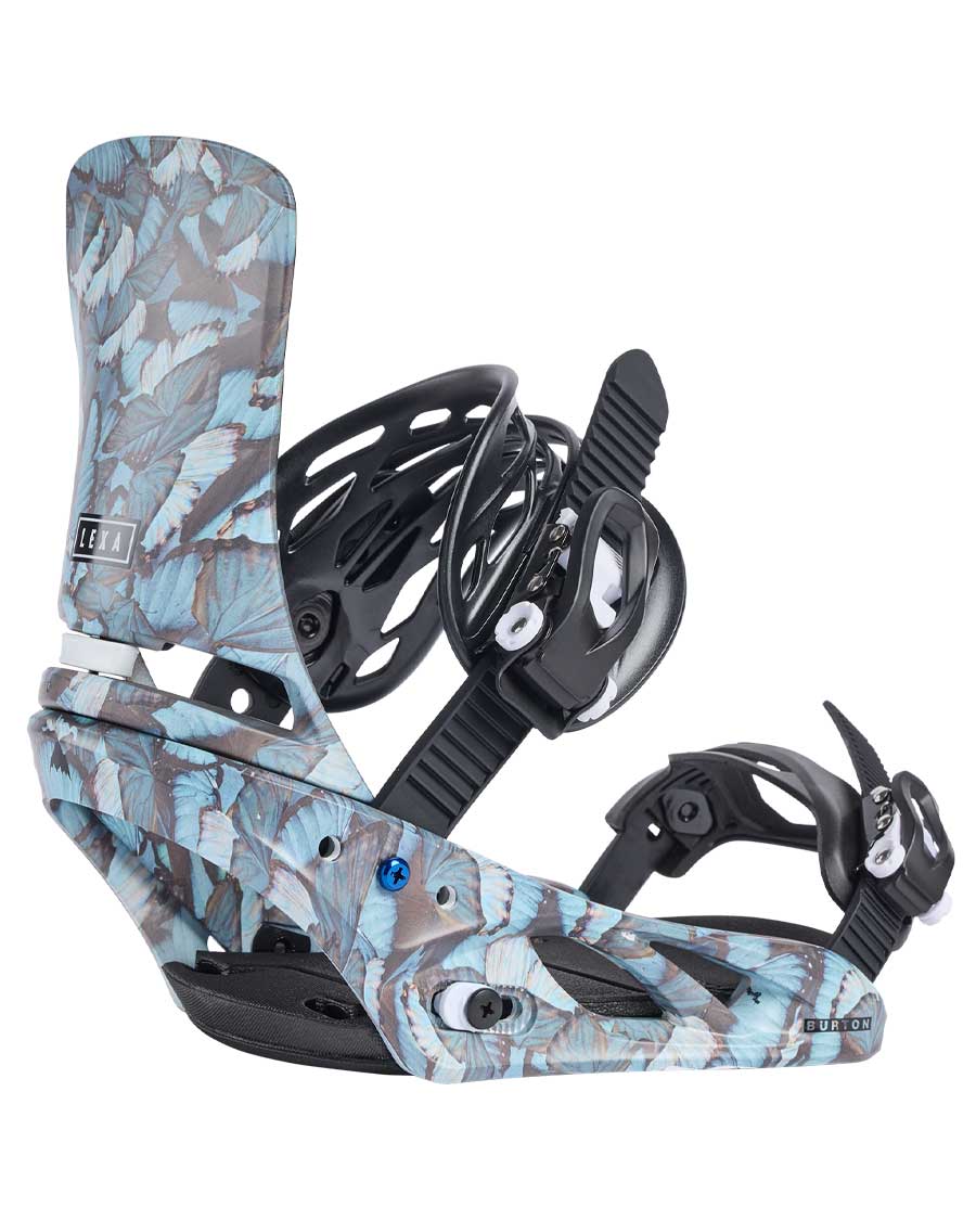 Burton Women's Lexa Binding Blue Butterflies 2025