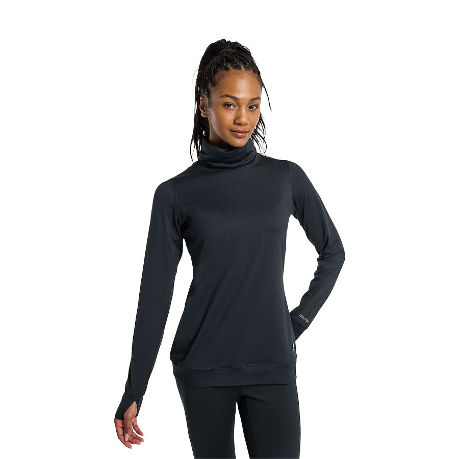 Burton Women's Midweight Long Neck True Black 2025