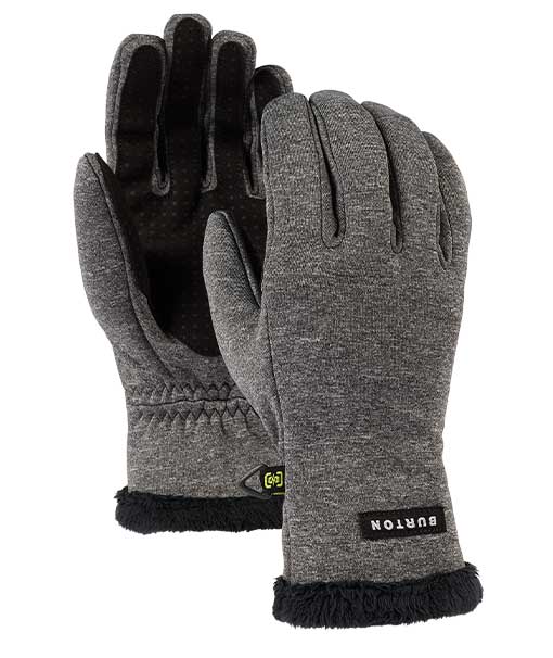 Burton Women's Sapphire Gloves True Black  Heather 2024