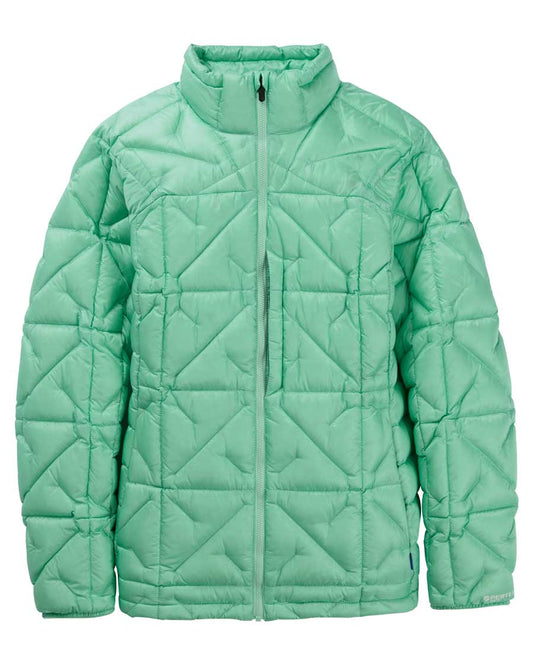 Burton Women's [ak] Baker Down Non-hooded Insulator Powder Mint 2025