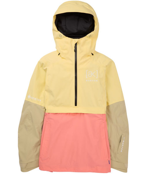 Burton Women's [ak] Kimmy Gore 2L Anrk Jkt Buttermilk/Pink/Mushroom 2024