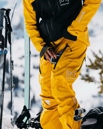 Burton Women's [ak] Tuvak Gore-Tex 3L Pant Goldenrod/True Black 2025