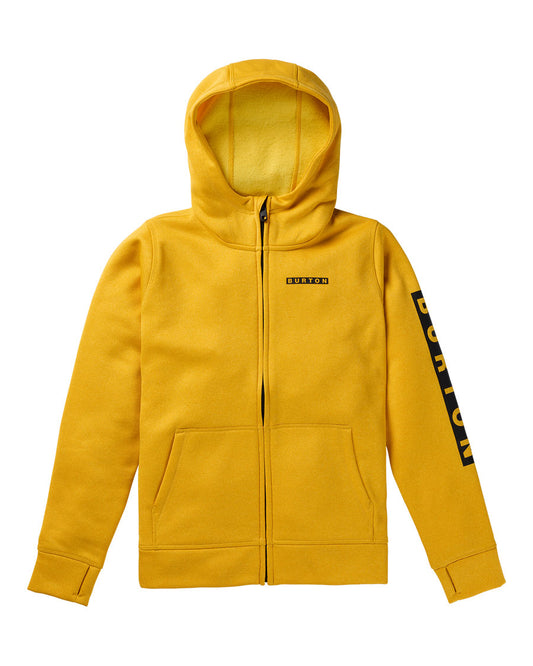 Burton Kids' Oak Full-Zip Goldenrod Heather 2026