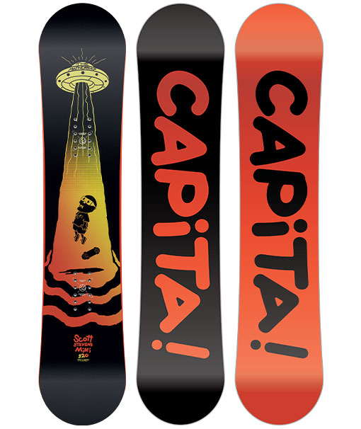 Capita Kids' Scott Stevens Mini Snowboard 2024