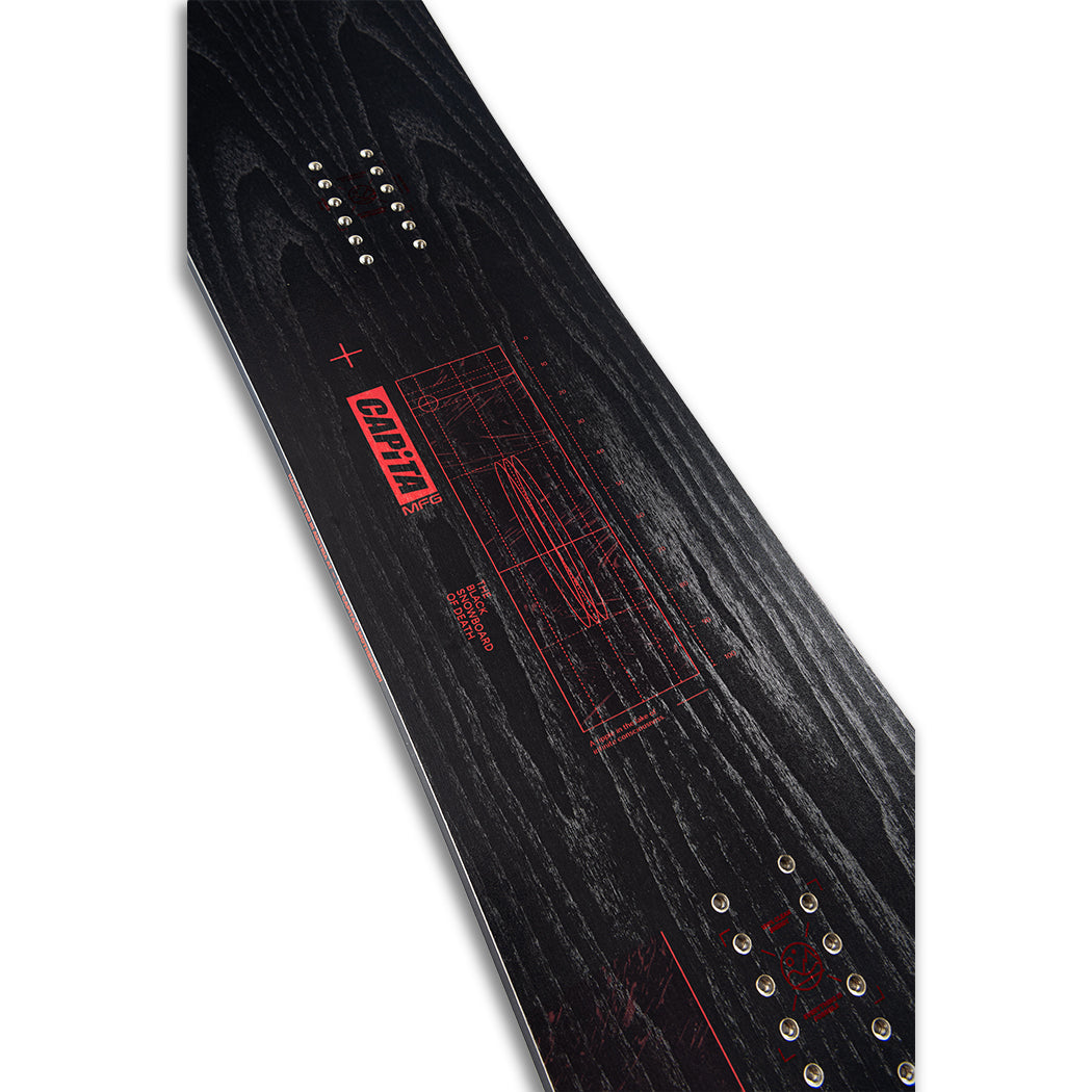 Capita Men's Black Snowboard Of Death Wide Snowboard 2025