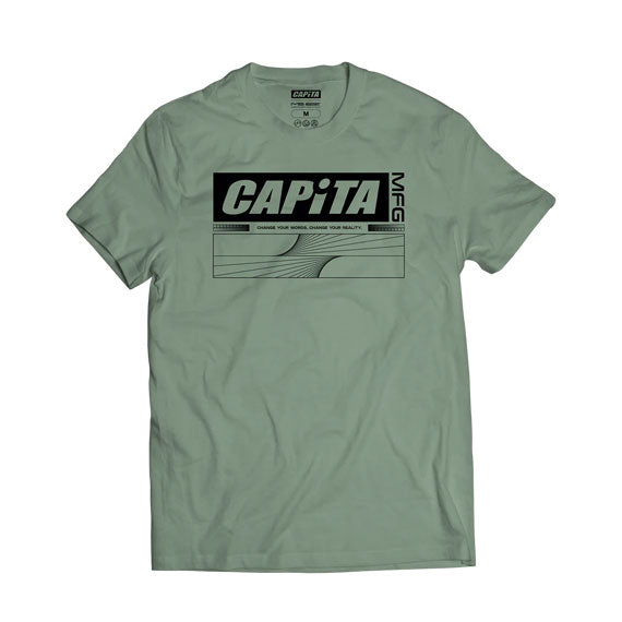 Capita Reality Tee Sage 2024