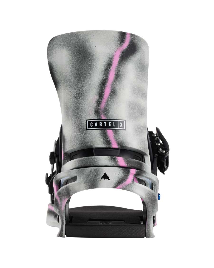 Burton Men's Cartel X Binding Gray/Pink 2025