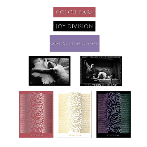 Color Bars Joy Division Sticker Pack