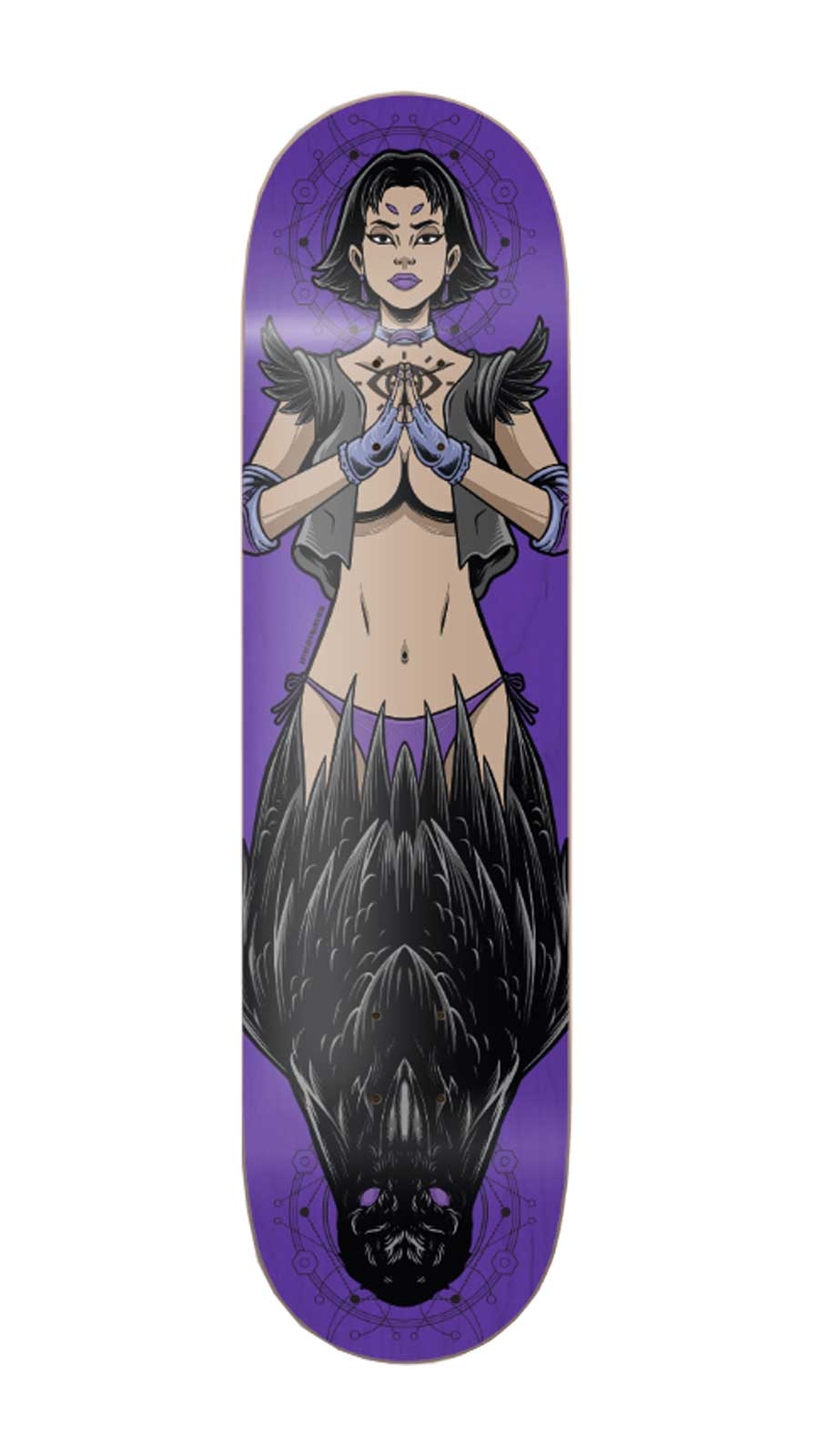 Colorblind Animal Instinct Raven Deck 8"