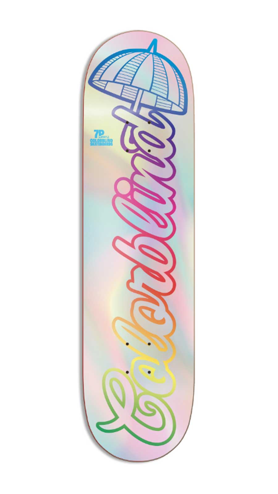 Colorblind Rainbow Deck 8.5"