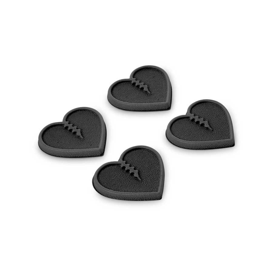 Crab Grab Mini Hearts Stomp Pad - Black