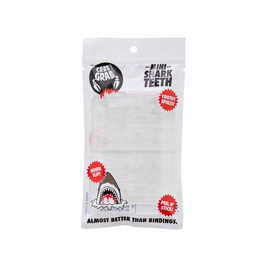 Crab Grab Mini Shark Teeth Stomp Pad - Clear