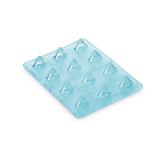 Crab Grab Mini Shark Teeth Stomp Pad - Clear Blue