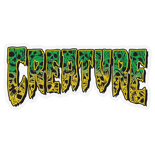 Creature Catacomb Mylar Sticker 6.25"