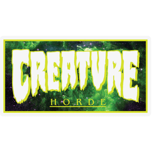 Creature Space Logo Sticker 5.25"