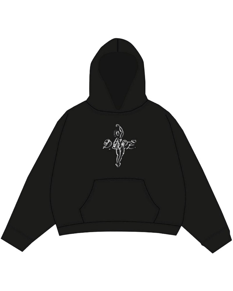 D.O.P.E. Brin Hoodie Black 2025