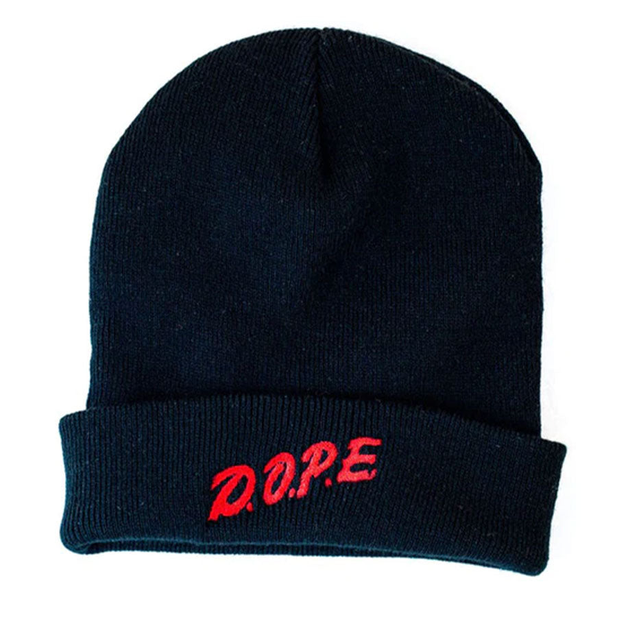 D.O.P.E. OG Toque Beanie Black/Red 2024