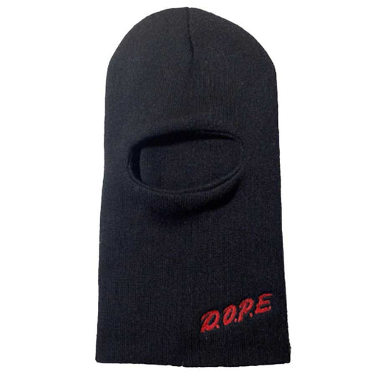 D.O.P.E. Robber Mask Black/Red 2025