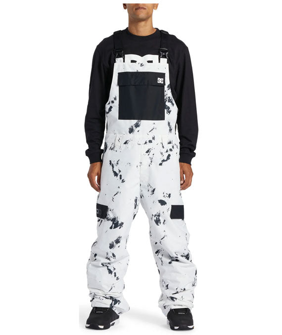 DC Men's Docile Bib Pant Snow Camo 2024