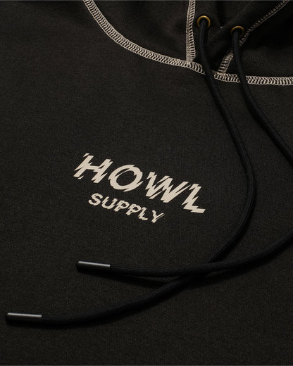 Howl DWR Hoodie Black 2025