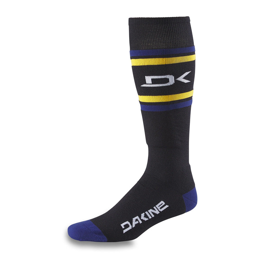 Dakine Men's Freeride Snowboard Sock Black/Blue 2025