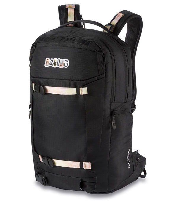 Dakine Women's Team Mission Pro 25L Pack J.P. Black/Grey 2024