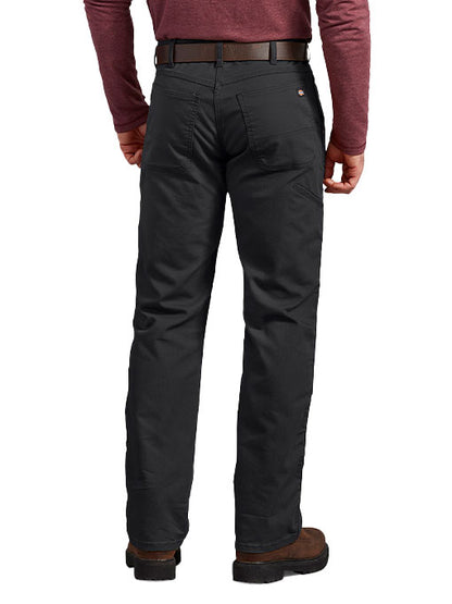 Dickies Tough Max Duck Double Knee Pant - Stonewashed Black