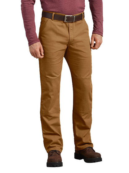 Dickies Tough Max Duck Double Knee Pant - Stonewashed Brown Duck