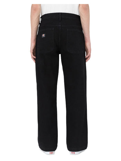 Dickies Wingville Loose Pant - Black Denim