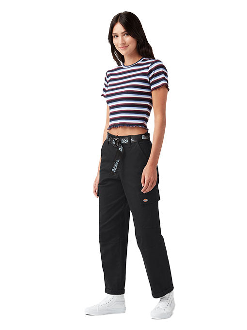 Dickies Women's Cropped Cargo Pant Black