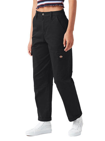 Dickies Women's Cropped Cargo Pant Black