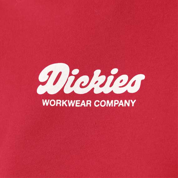 Dickies Women's Lewistown Ringer Short Sleeved T-Shirt English Red