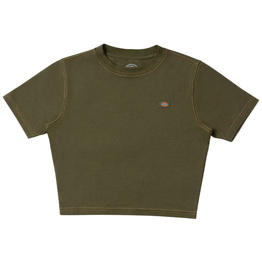 Dickies Women's Maple Valley Short Sleeve T-Shirt Military Green