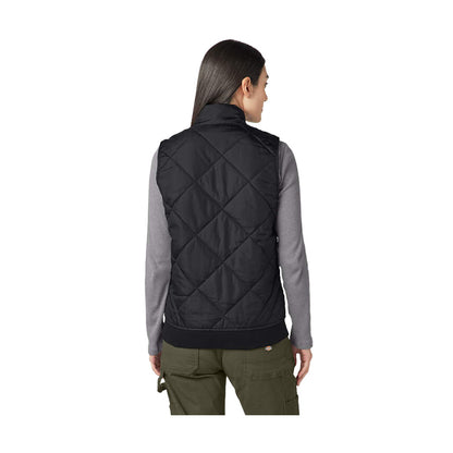 Dickies Women's Quilted Vest Black