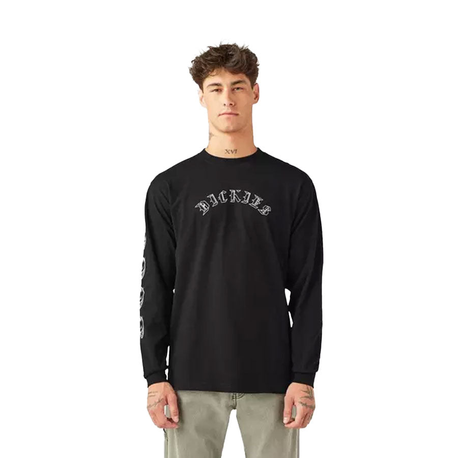 Dickies x Spitfire Knit Long Sleeve T-Shirt - Black