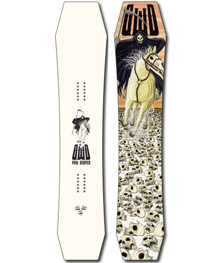 Dinosaurs Will Die Men's Pow Reaper Wide Snowboard 2024