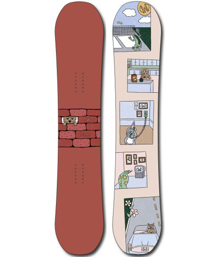 Dinosaurs Will Die Women's Brat Snowboard 2024