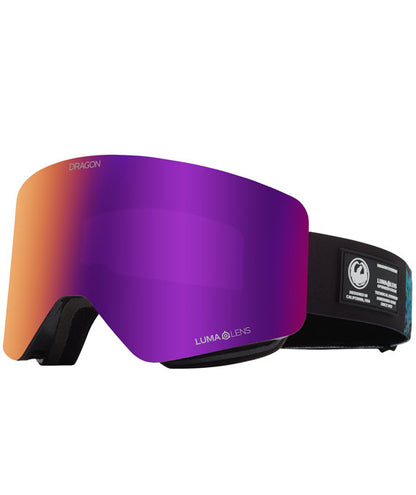 Dragon R1 Goggle Black Pearl/Llpurpleion + Bonus Lens 2024