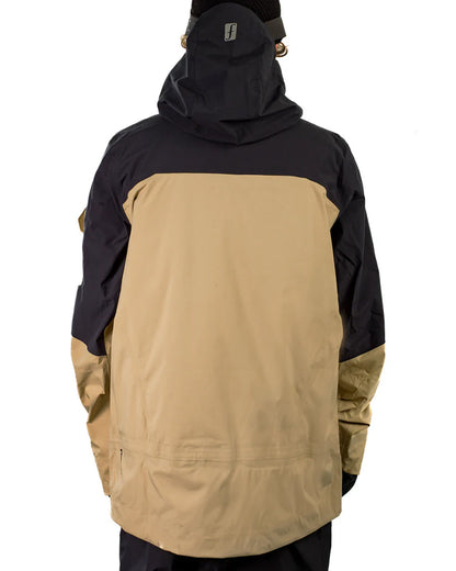 Forum 3-Layer Backcountry Jacket - Black/Desert Khaki 2025