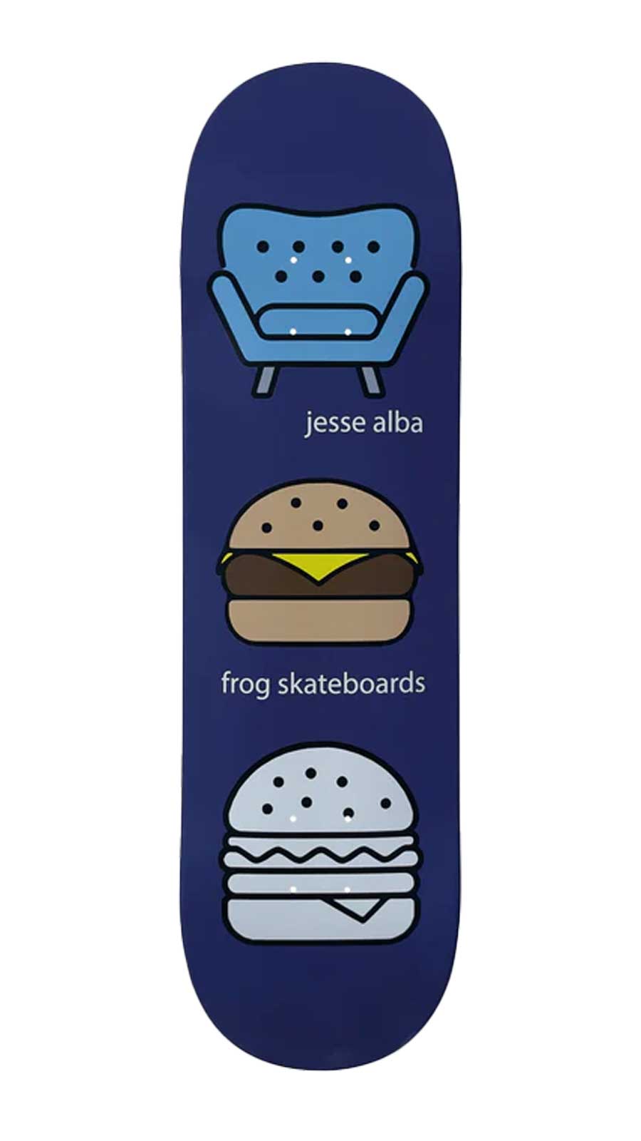 Frog Ghost Burger Jesse Alba Deck