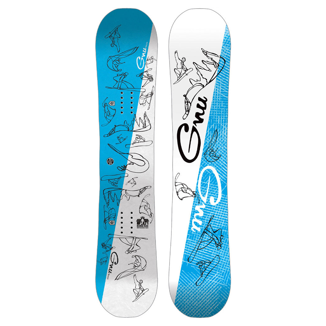 GNU Kids' Recess Snowboard 2025