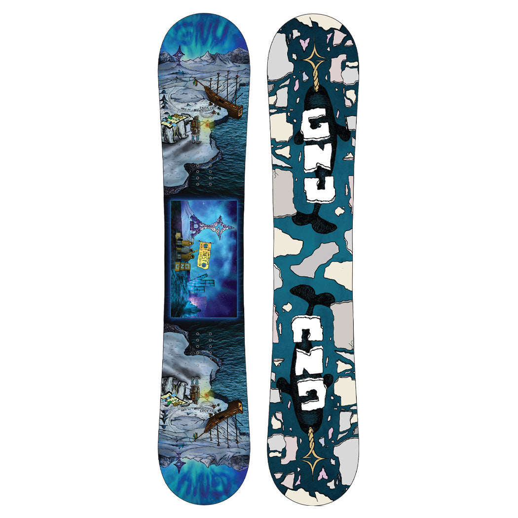 GNU Men's Finest Wide Snowboard 2025