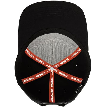 Santa Cruz X Godzilla Snapback Cap