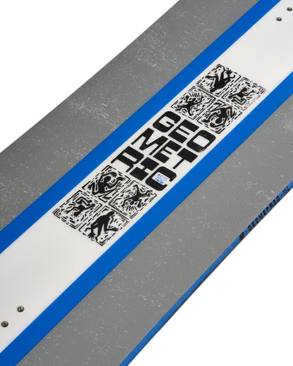 The K2 Geometric is the perfect tool for those looking for an affordable twin-tip, softer-flexing freestyle board or someone that has caught the snowboard bug and is looking to drop in on their first complete set-up. K2 Men's Wide Geometric Snowboard 2025