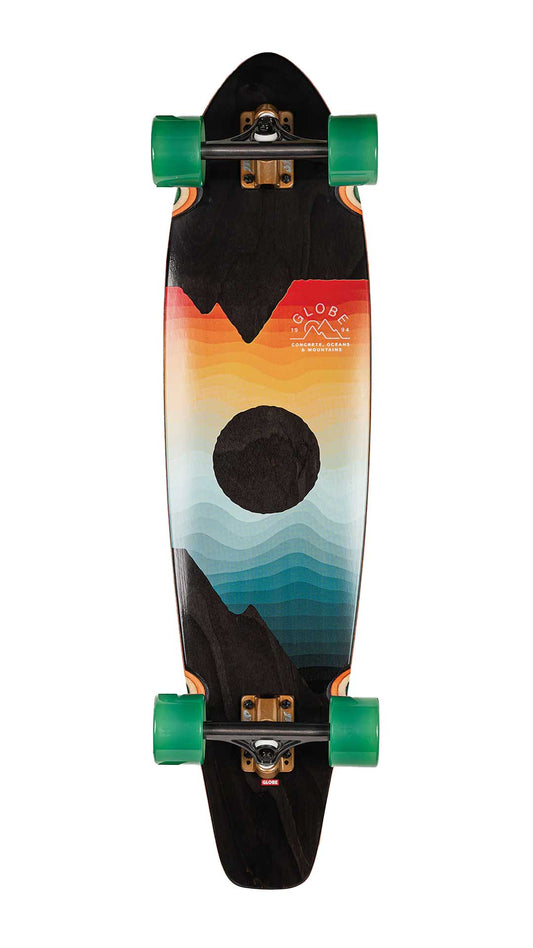 Globe Arcadia Bamboo/Mountains Longboard 36"