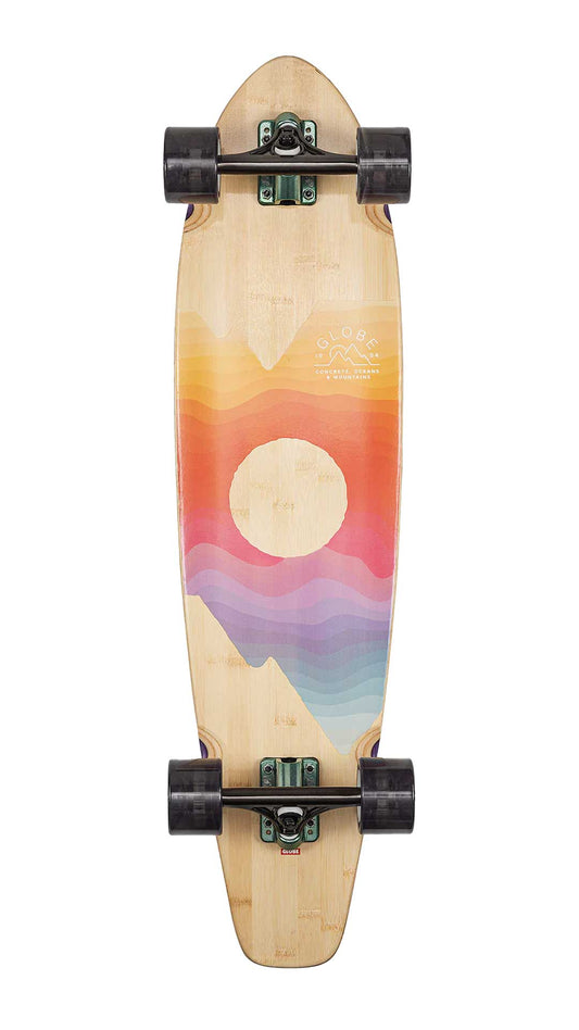 Globe Arcadia Bamboo/Mountains Longboard 36"