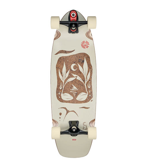 Globe Zuma Coconut/Niu Voyager Surf Skate Cruiser 31"